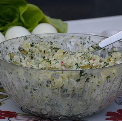 Aardappelsalade maken