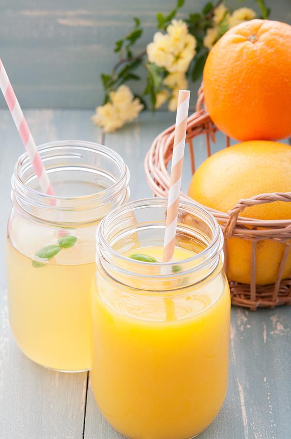Limoen- sinaasappelsap