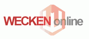 Alleen logo WECKENonline met naam