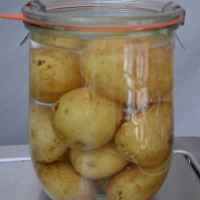 Aardappelen inmaken wecken