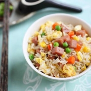 Gebakken-rijst-met-ham