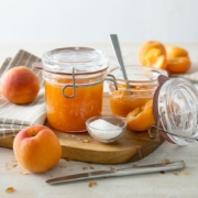 Perzikjam-maken-Perzik-confituur-lock-eat-weckpotten-bokalen