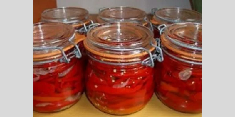 Rode pepers inleggen | WECKENonline.eu